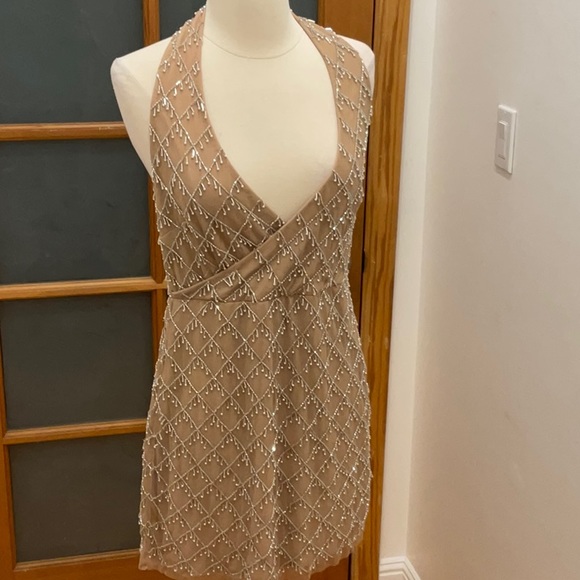 NBD Jerry Embellished Mini Dress Size: M - Picture 3 of 10